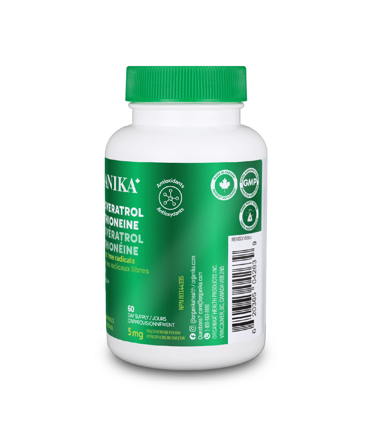ALA+Resveratrol+Ergothioneine