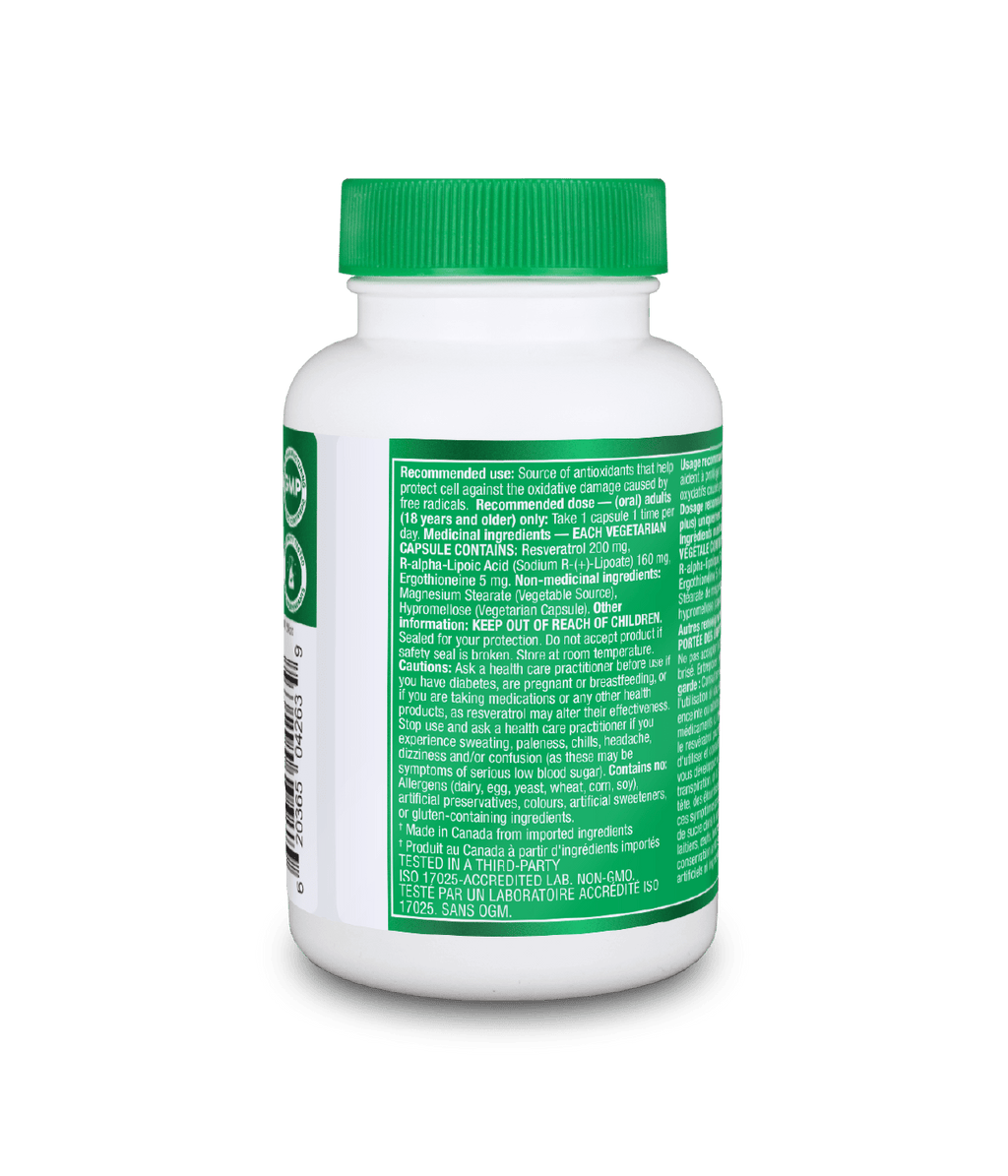 ALA+Resveratrol+Ergothioneine
