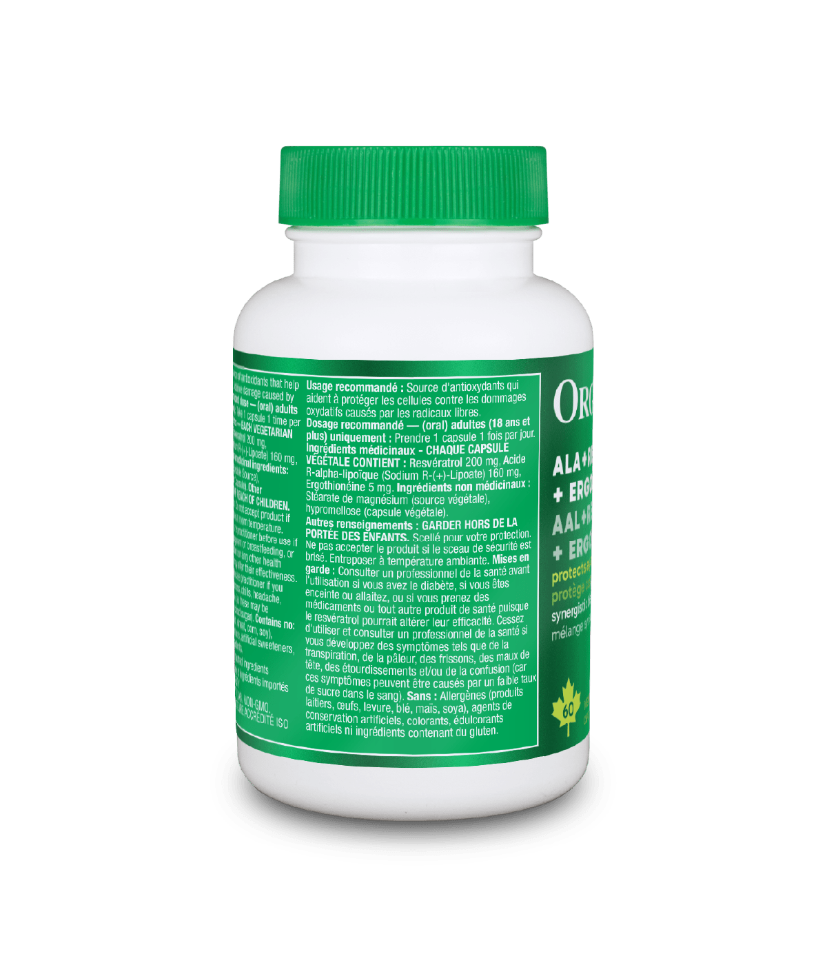 ALA+Resveratrol+Ergothioneine