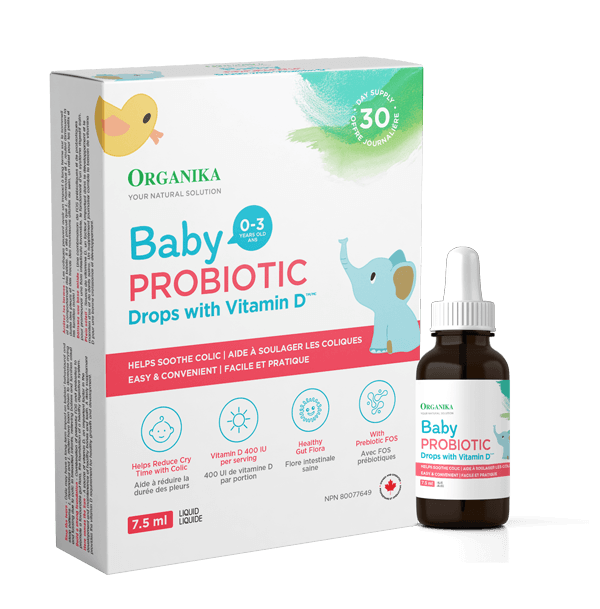 Baby Probiotic Drops with Vitamin D