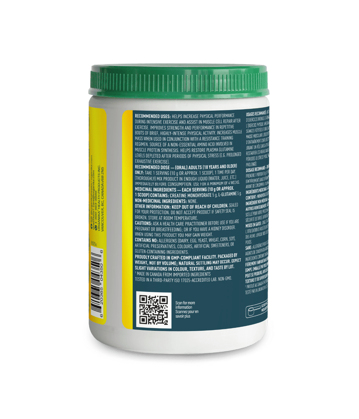 Creatine + Glutamine - Unflavoured