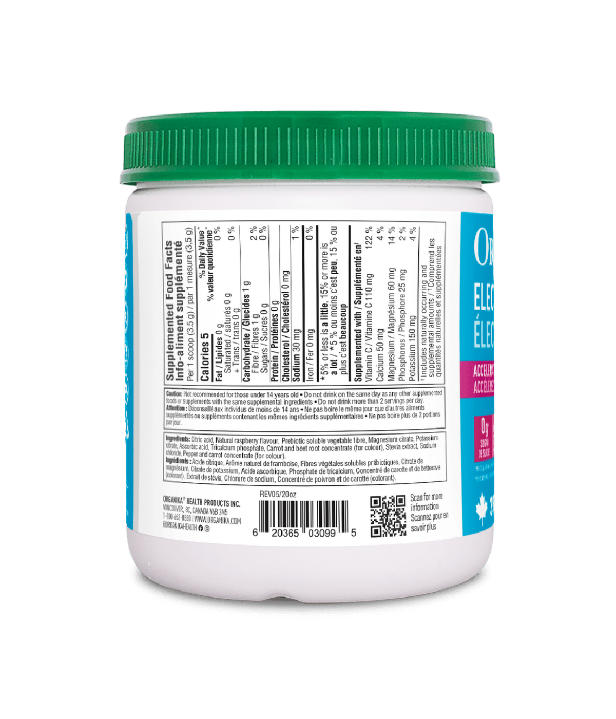 Electrolyte 100 Servings - Wild Raspberry