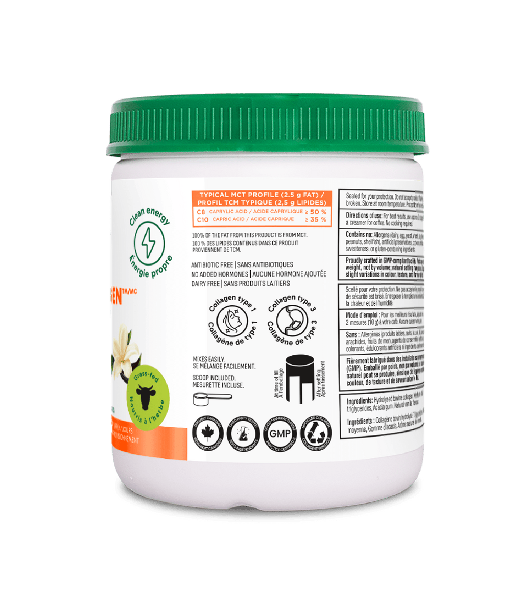 Enhanced Collagen Protein Creamer - Vanilla