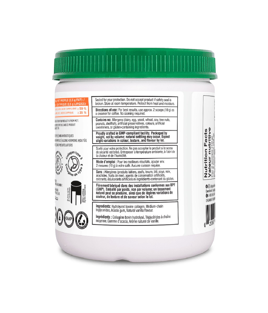 Enhanced Collagen Protein Creamer - Vanilla