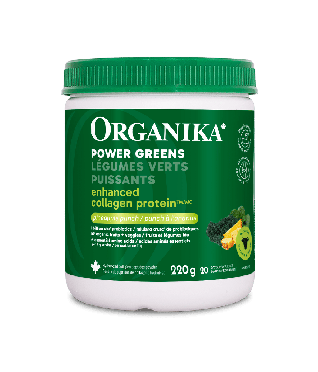 Enhanced Collagen Protein Power Greens with Probiotics