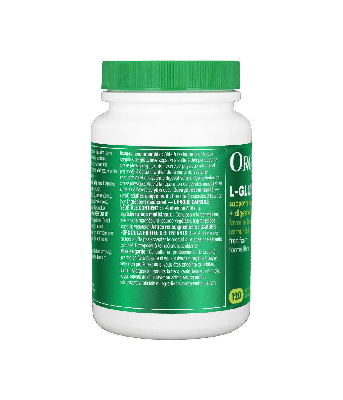 Free-Form L-Glutamine Capsules