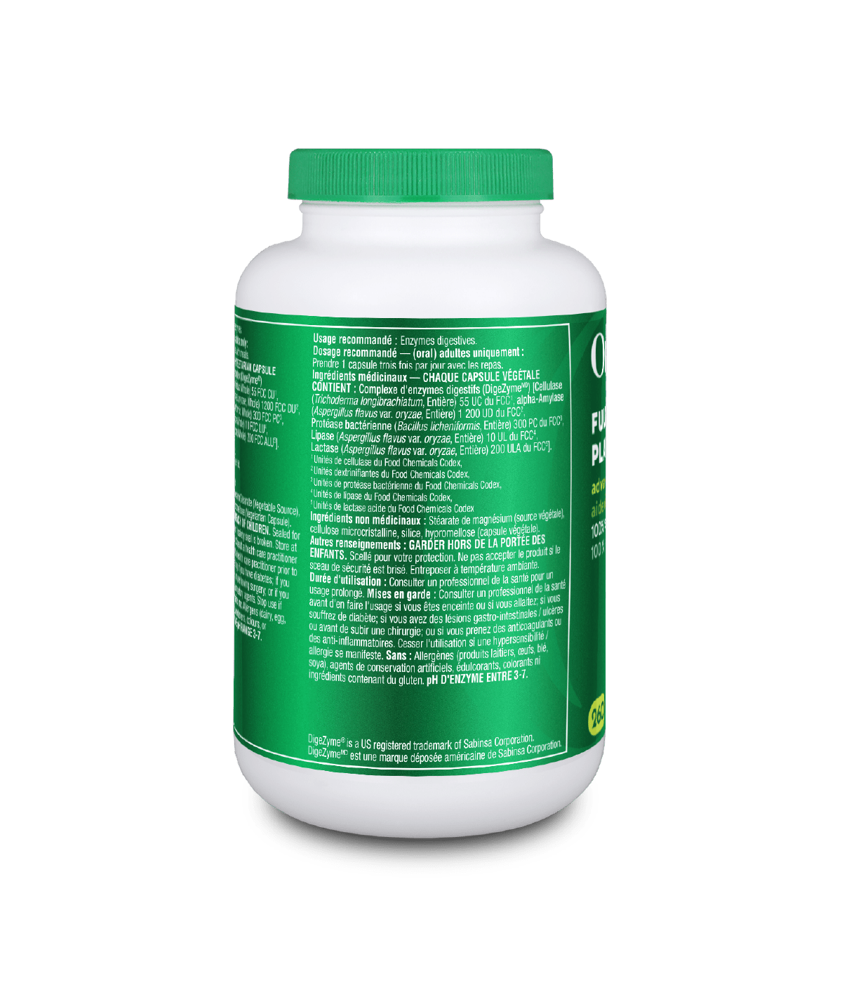 Full Spectrum Plant Enzymes