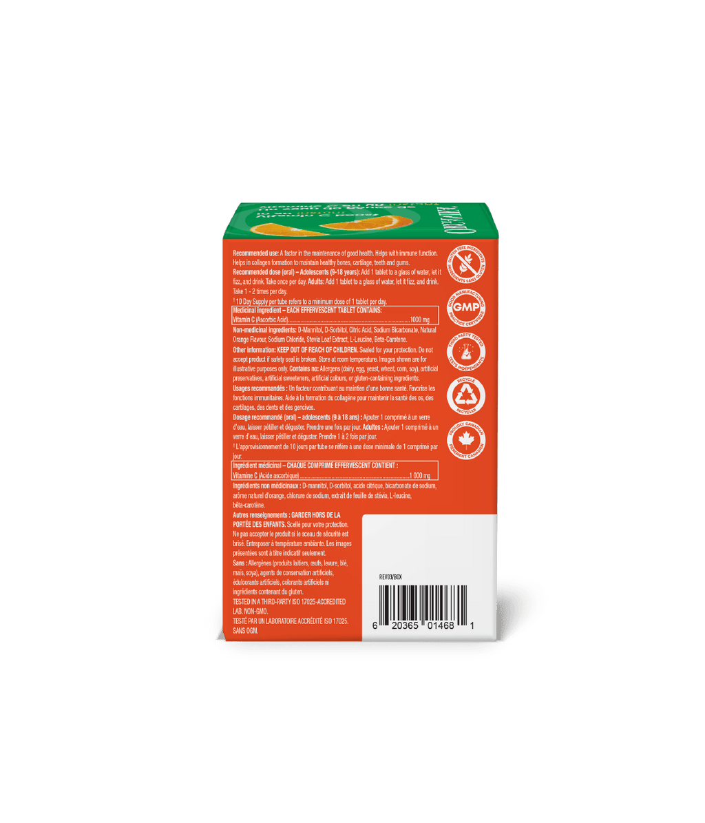 Instant C Effervescent with Stevia
