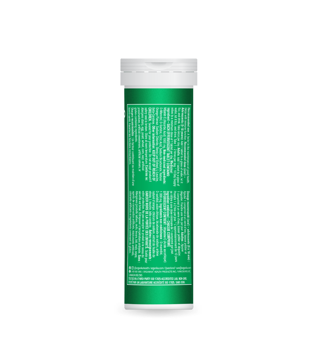 Instant C Effervescent with Stevia