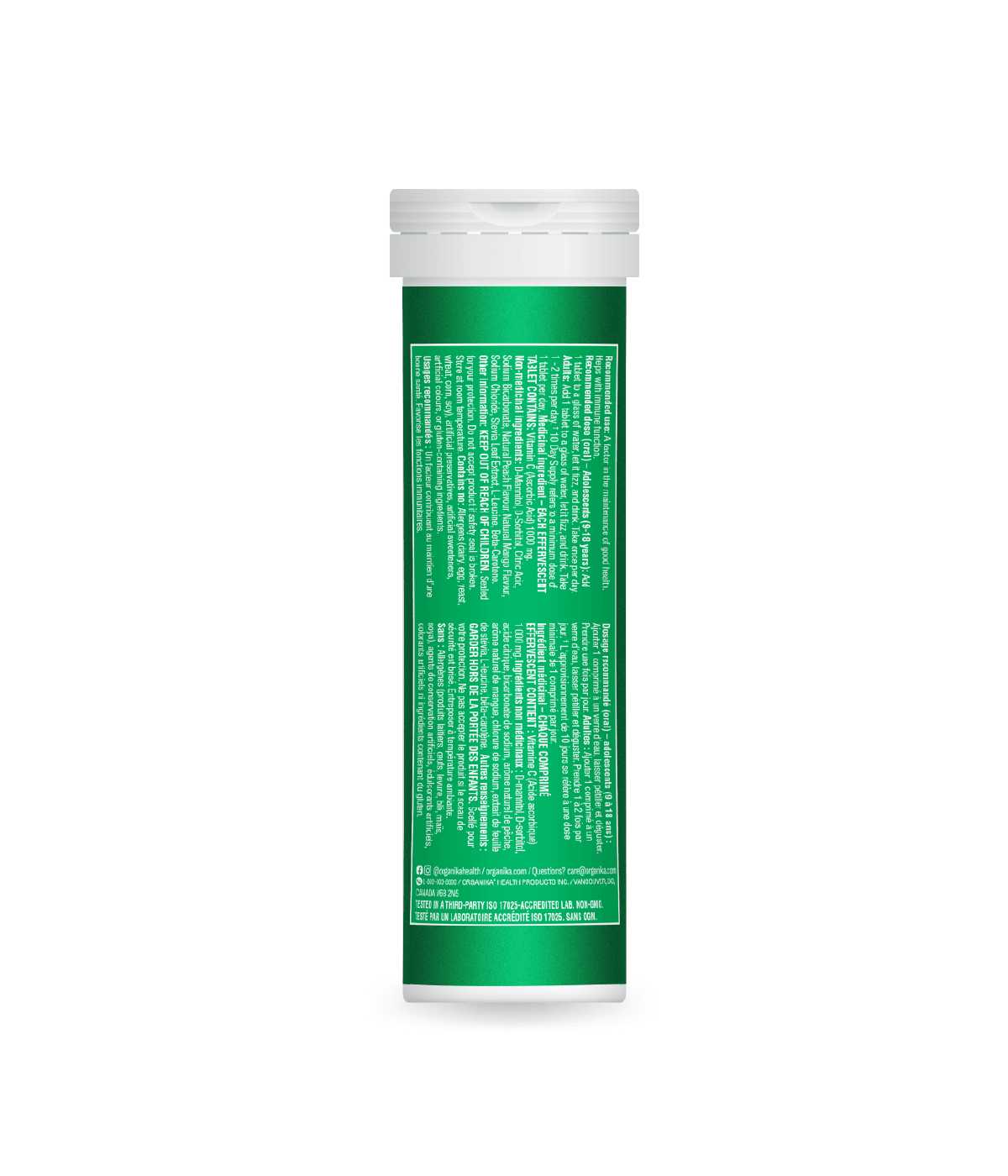 Instant C Effervescent with Stevia