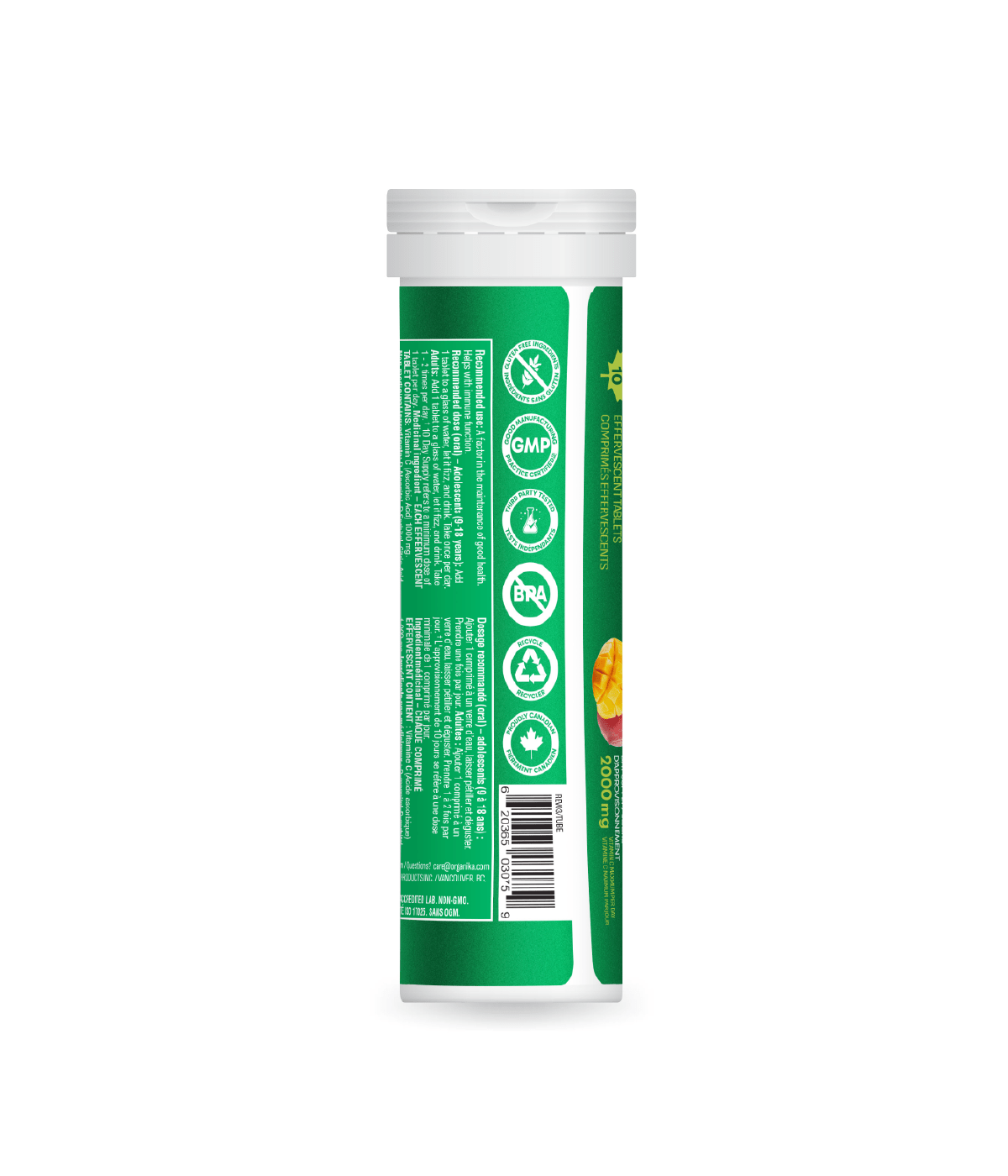 Instant C Effervescent with Stevia