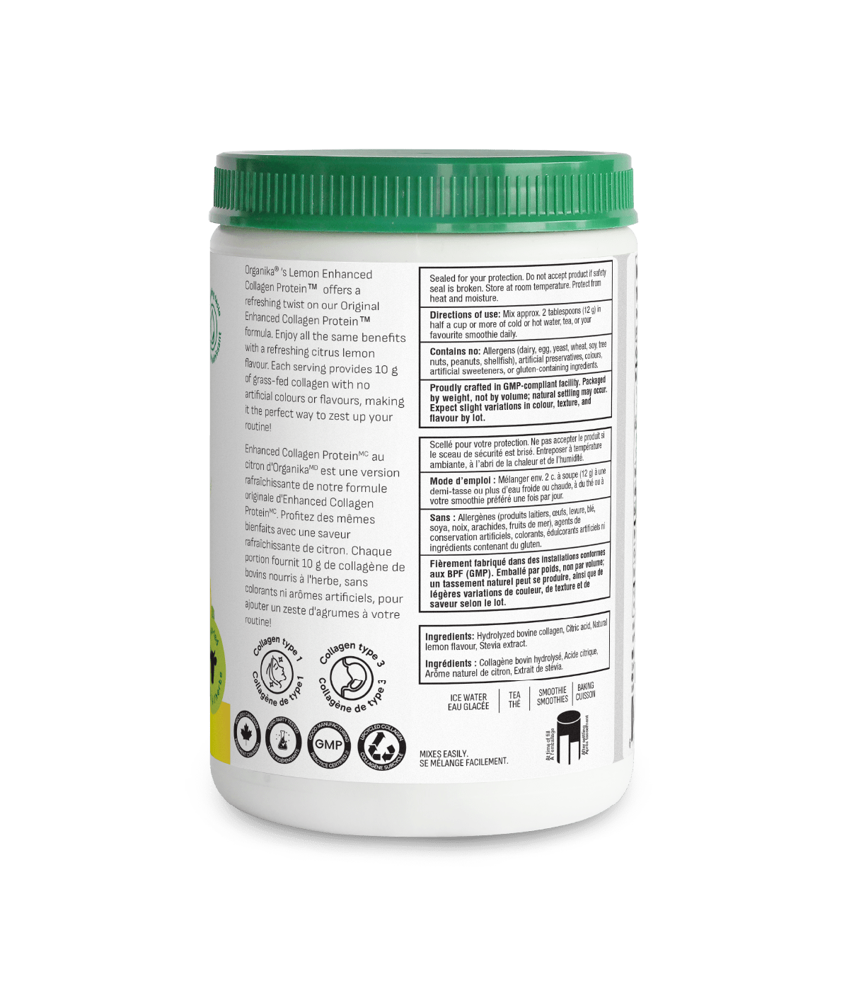 Enhanced Collagen Protein Lemon
