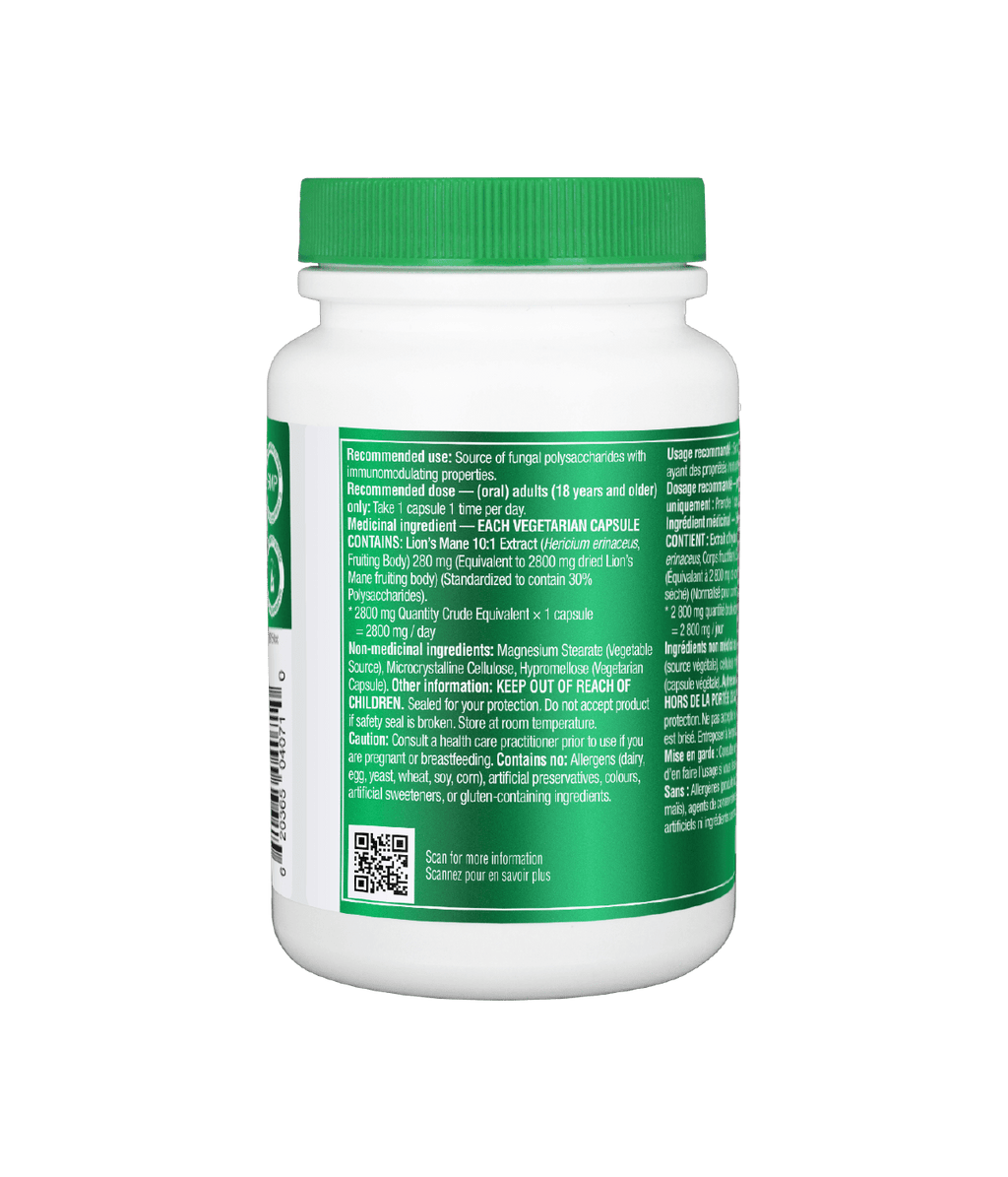 Lion's Mane Ultra Strength Organic Mushroom Extract