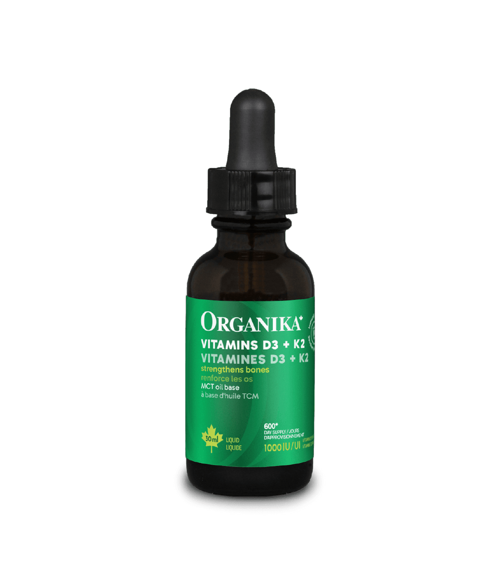 Liquid Vitamins D3 + K2