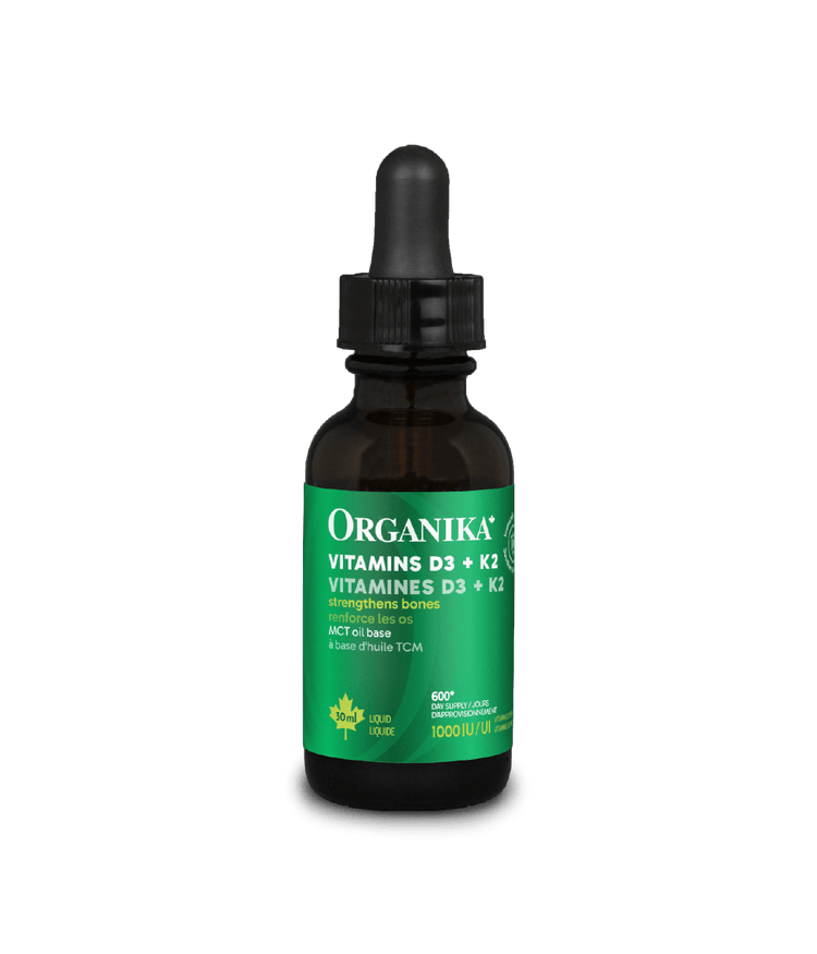 Liquid Vitamins D3 + K2