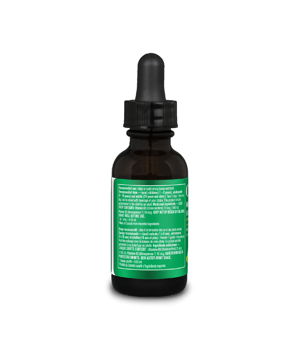 Liquid Vitamins D3 + K2