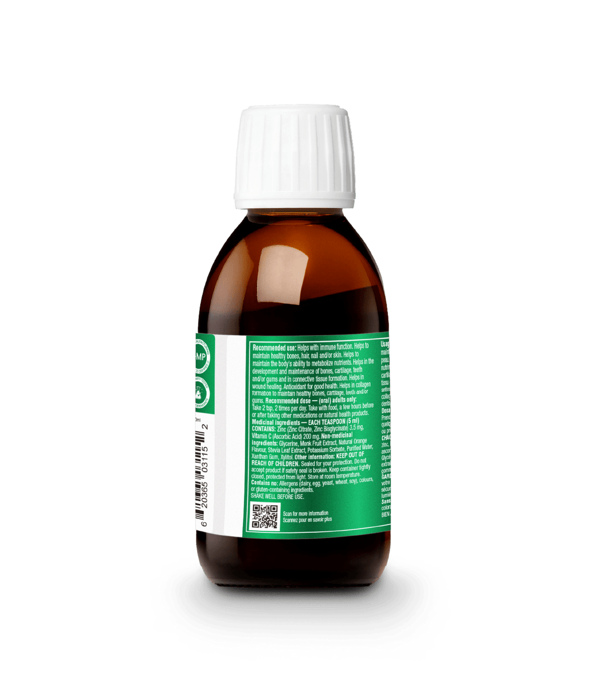 Liquid Zinc & Vitamin C