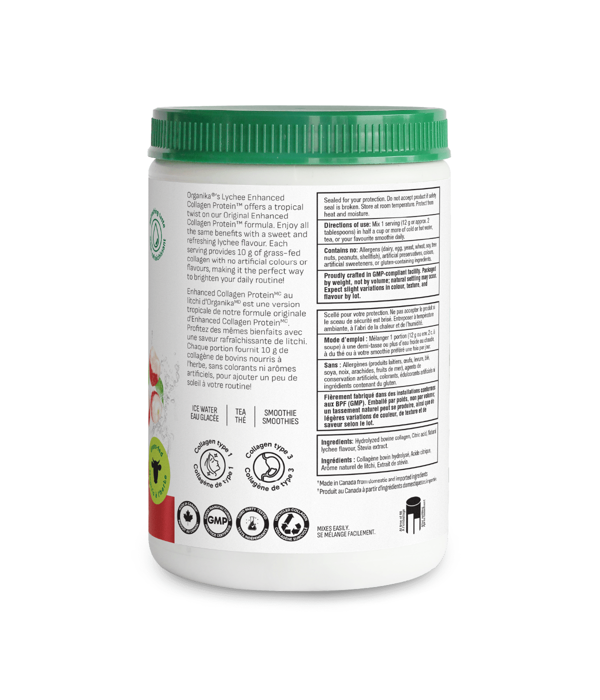 Lychee Enhanced Collagen Protein