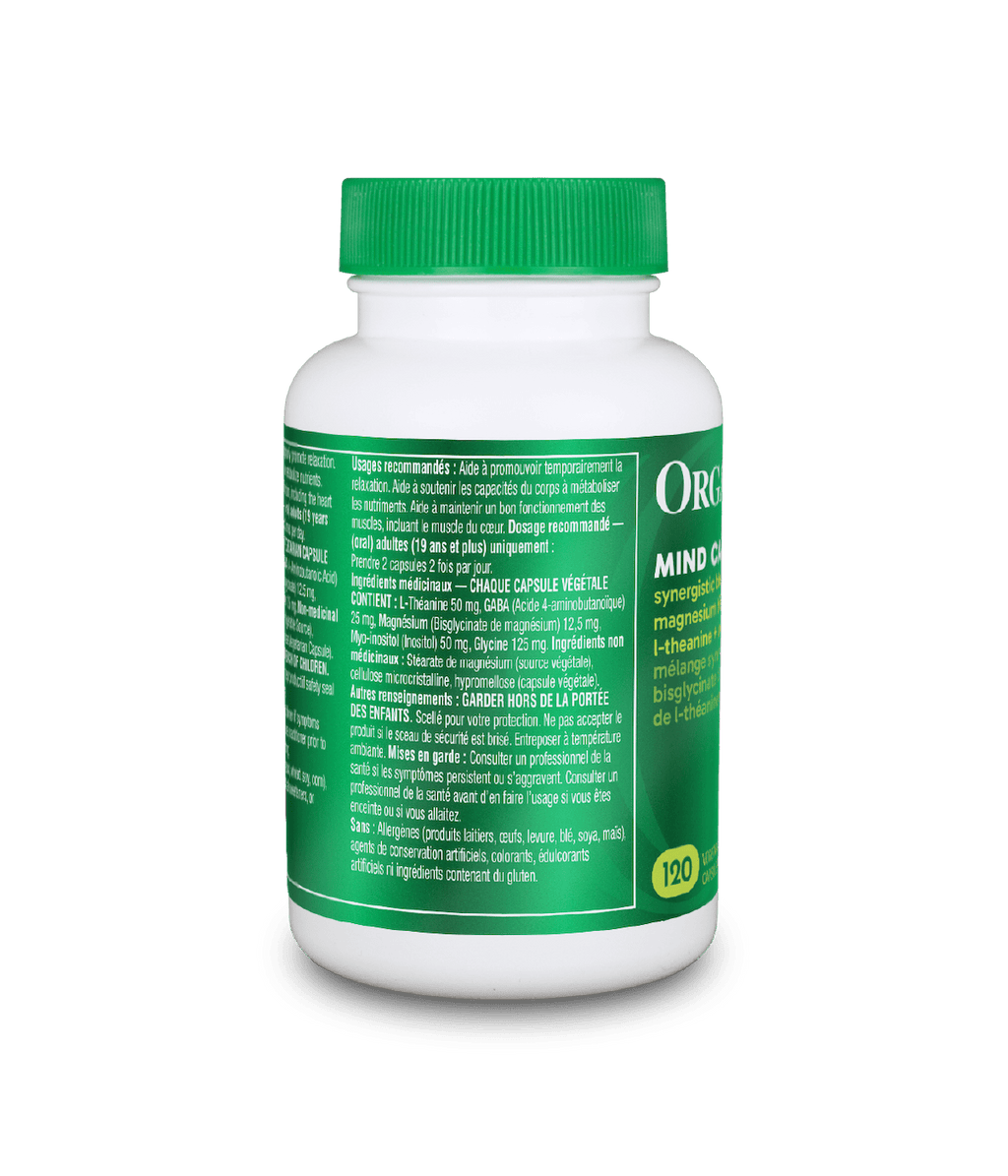 Mind Calm Capsules with Magnesium Bisglycinate & L-Theanine