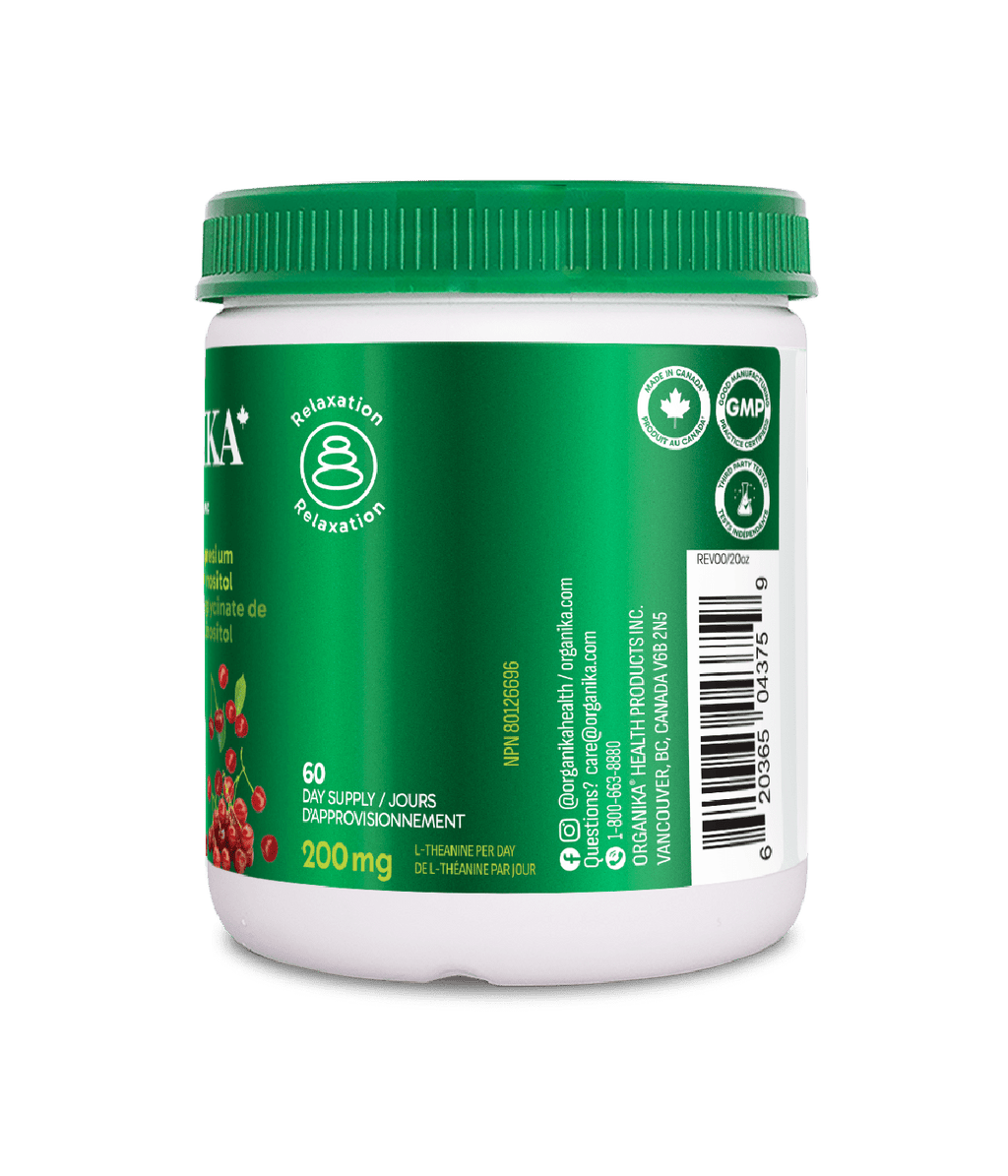 Mind Calm Powder with Magnesium Bisglycinate & L-Theanine