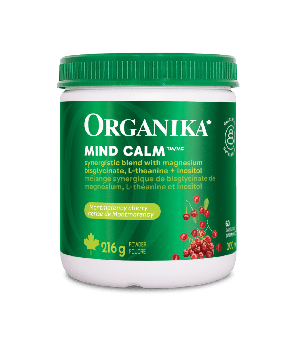Mind Calm Powder with Magnesium Bisglycinate & L-Theanine