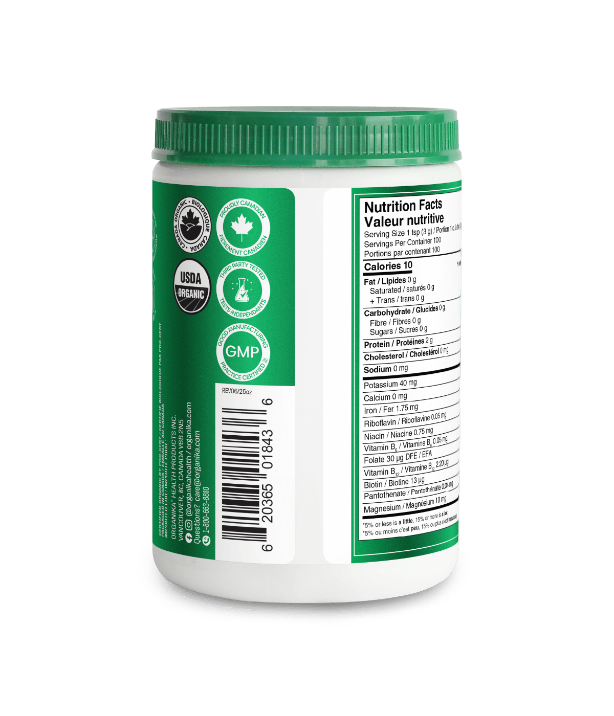 Organic Chlorella Powder
