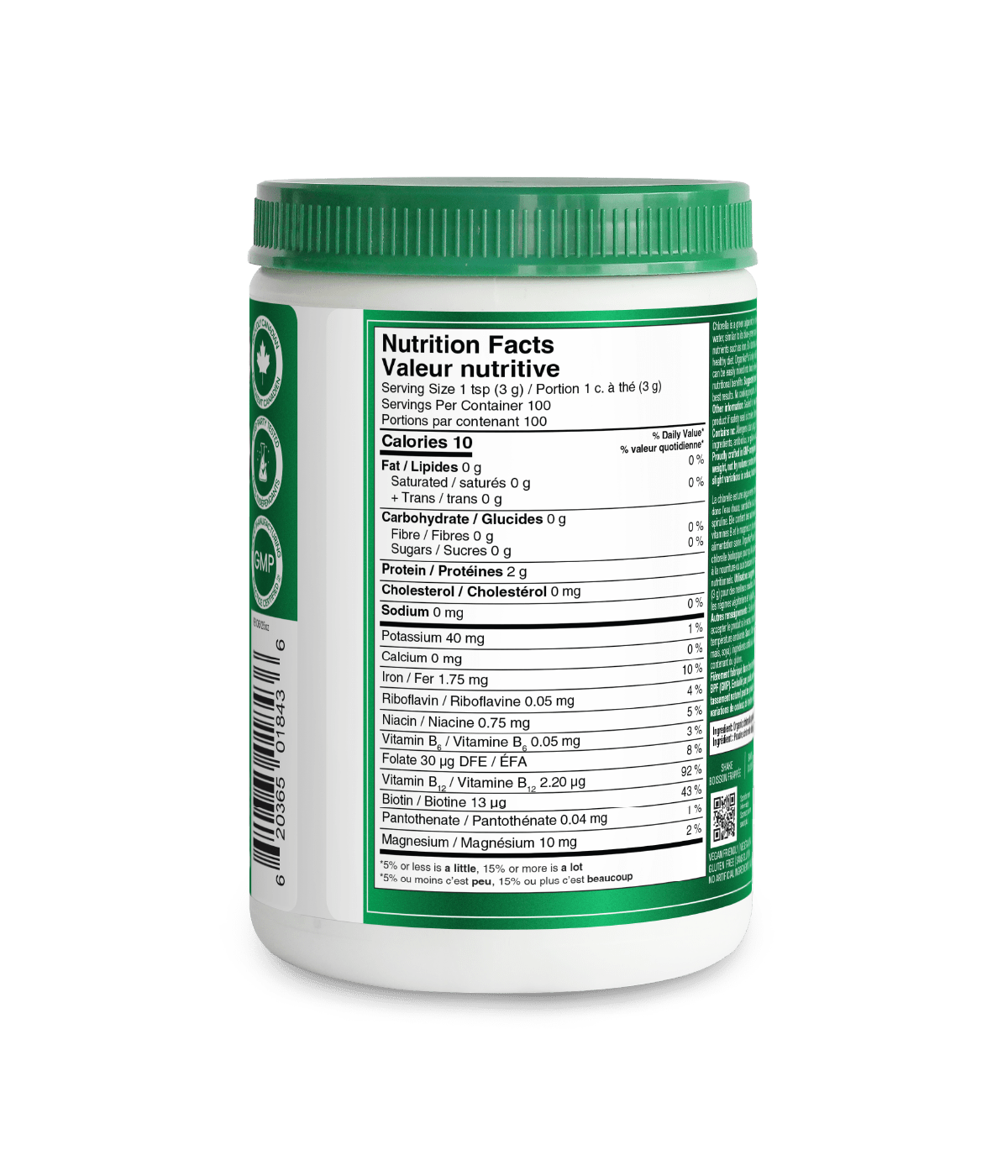 Organic Chlorella Powder
