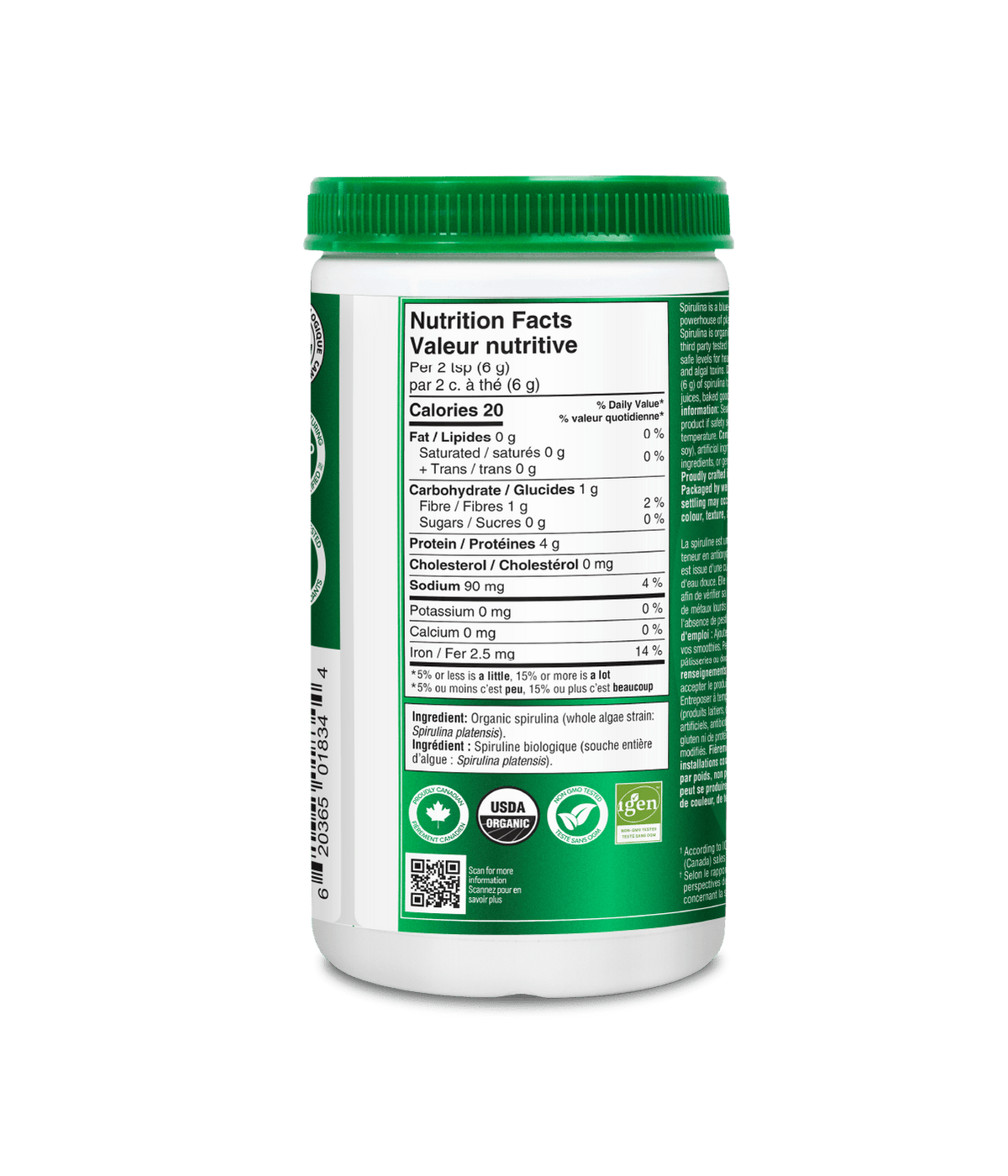 Organic Spirulina Powder