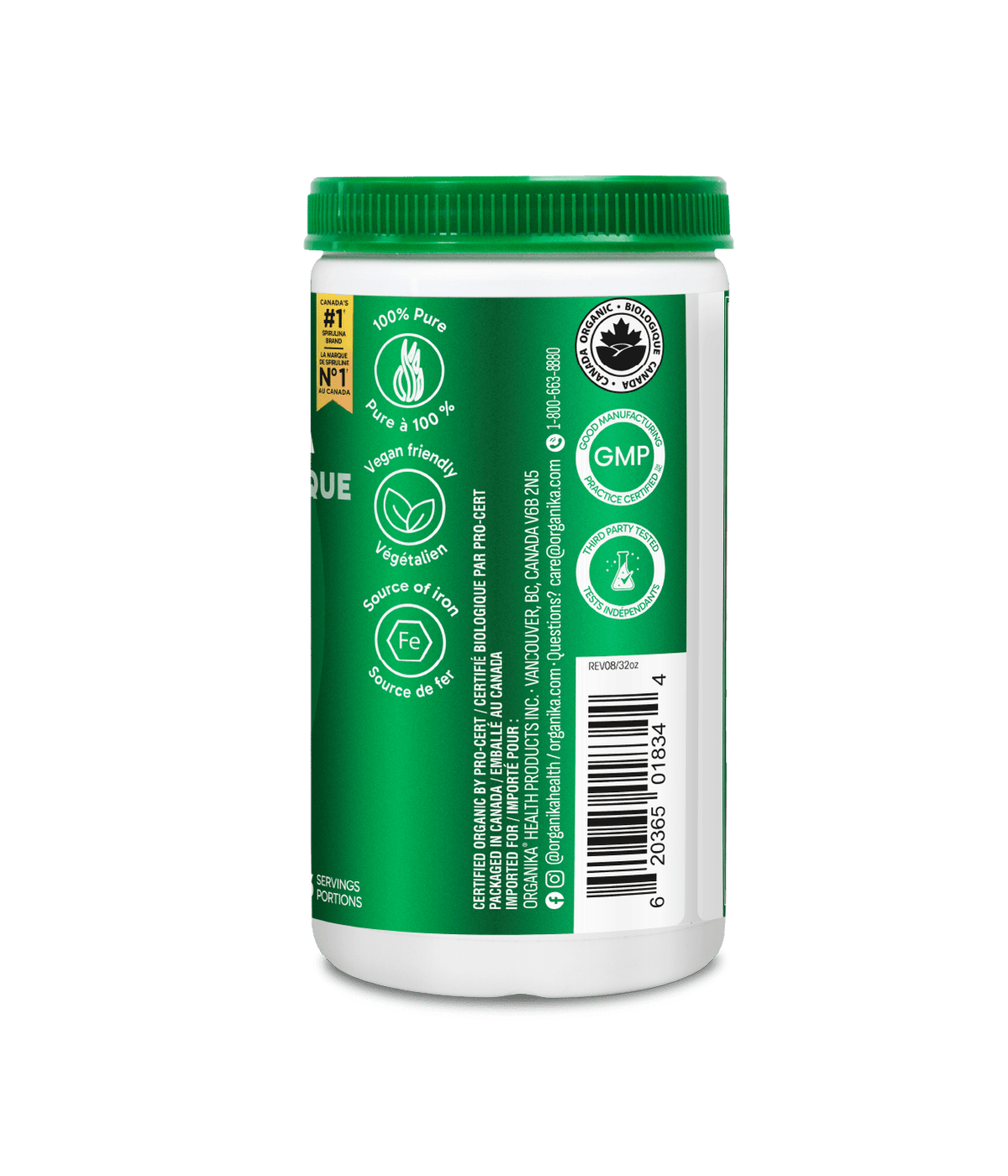 Organic Spirulina Powder