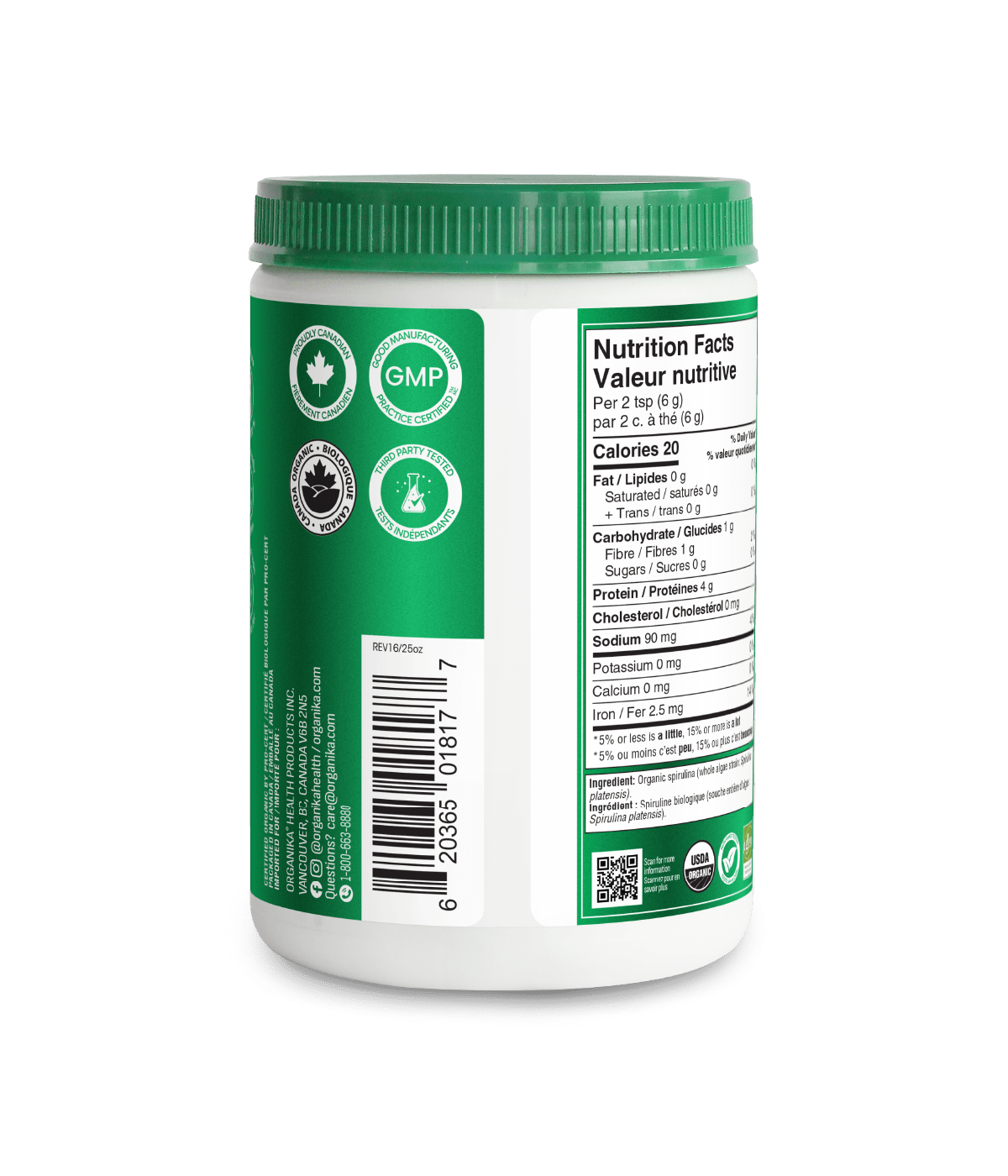 Organic Spirulina Powder