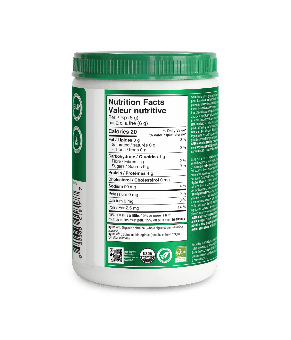Organic Spirulina Powder