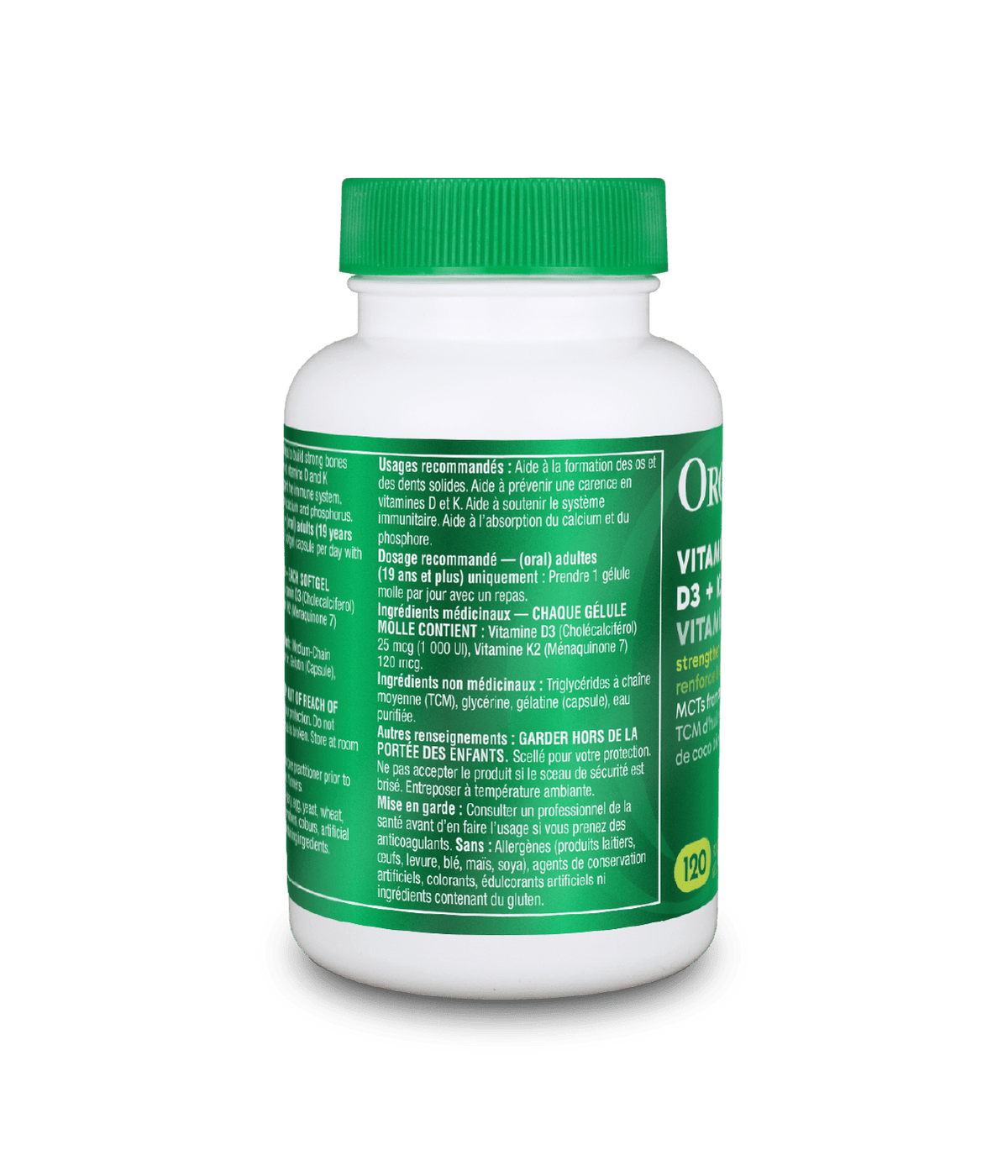 Vitamins D3 + K2