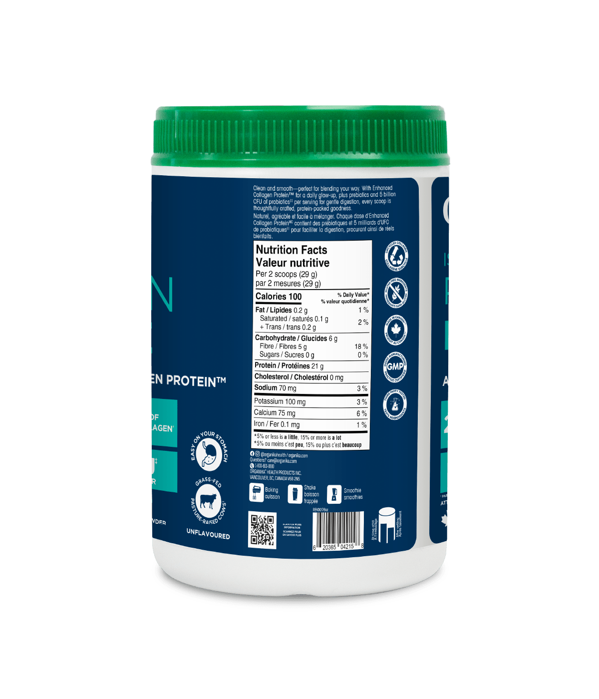 Whey Protein Isolate with Enhanced Collagen Protein